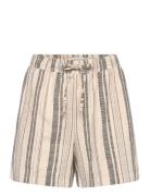 Ihlino Sho Bottoms Shorts Casual Shorts Beige ICHI