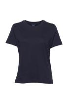 Original Ss T-Shirt Tops T-shirts & Tops Short-sleeved Navy GANT