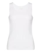 Women's Tank Top Tops T-shirts & Tops Sleeveless White NORVIG