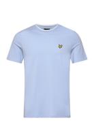 Tipped T-Shirt Tops T-shirts Short-sleeved Blue Lyle & Scott