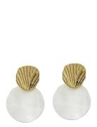 Seashell Mini Earring Kaulakoru Riipukset Gold By Jolima