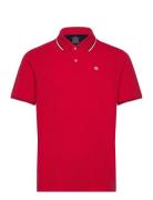 Polo Tops Polos Short-sleeved Red Champion