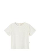 Nmfhirsa Ss Loose Shirt Lil Tops T-shirts Short-sleeved White Lil'Atel...