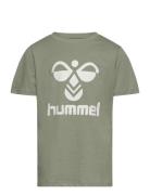 Hmltres T-Shirt S/S Sport T-shirts Short-sleeved Green Hummel