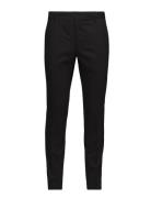 Stretch Wool Slim Suit Pant Bottoms Trousers Formal Black Calvin Klein
