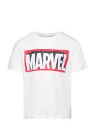 Tshirt Tops T-shirts Short-sleeved White Marvel