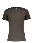Niklas Basic Tee Tops T-shirts Short-sleeved Khaki Green Urban Pi Ers