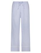 Pant Cotton Stripe Pyjamahousut Olohousut Blue Hunkemöller