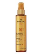 Tanning Sun Oil Spf10 150 Ml Aurinkorasva Vartalo Nude NUXE