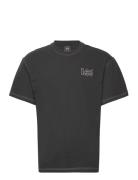 Loose Seasonal Tee Tops T-shirts Short-sleeved Black Lee Jeans