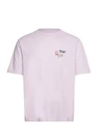 Anf Mens Graphics Tops T-shirts Short-sleeved Pink Abercrombie & Fitch
