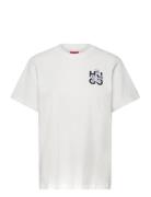 Vintage Tee_10 Tops T-shirts & Tops Short-sleeved White HUGO