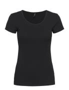 Onllive Love S/S Ck Top Noos Jrs Tops T-shirts & Tops Short-sleeved Bl...