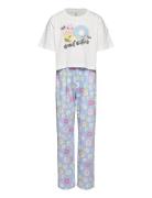 Pajama Boxy T Shirt Cute Swe Pyjamasetti Pyjama Multi/patterned Lindex