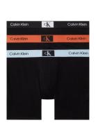 Boxer Brief 3Pk Bokserit Black Calvin Klein