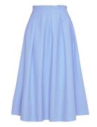 Skirt Samira Polvipituinen Hame Blue Lindex