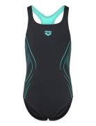 G Reflecting Swimsuit Swim Pro Back Uimapuku Uima-asut Black Arena