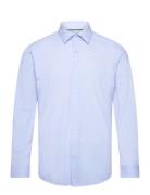 P-Hank-Kent-C1-222 Tops Shirts Business Blue BOSS