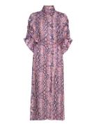 Dwyniw Dress Polvipituinen Mekko Purple InWear