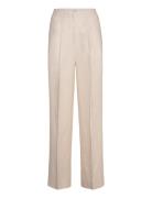 Cmnature-Wide Pant Bottoms Trousers Wide Leg Beige Copenhagen Muse