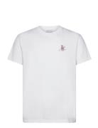 Popincourt Golf In Croco /Gots Designers T-shirts Short-sleeved White ...