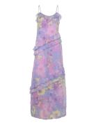 Charliecras Dress Maksimekko Juhlamekko Purple Cras