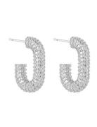 U Rock Crystal Earring Accessories Jewellery Earrings Hoops Silver By ...