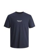 Jorvesterbro Tee Ss Crew Neck Noos Tops T-shirts Short-sleeved Navy Ja...