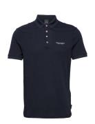 Polo Shirt Tops Polos Short-sleeved Blue Armani Exchange