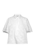 Occur Tops Blouses Short-sleeved White Munthe