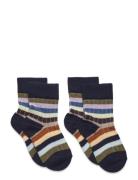 2 Pack Classic Striped Socks Sukat Multi/patterned FUB