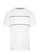 Short Sleeves Tee-Shirt Tops T-shirts Short-sleeved White BOSS