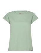 Organic Favorite Teasy Tee Tops T-shirts & Tops Short-sleeved Green Ma...