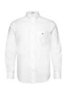 Reg Cotton Linen Shirt Tops Shirts Casual White GANT