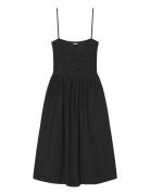 Silkey Smock Dress Polvipituinen Mekko Black Once Untold