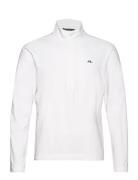 Luke Half Zip Mid Layer Sport Sweat-shirts & Hoodies Sweat-shirts Whit...