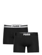 Puma Men Everyday Placed Logo Boxer Bokserit Black PUMA