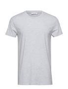 Kronos O-N Ss 273 Designers T-shirts Short-sleeved Grey Samsøe Samsøe