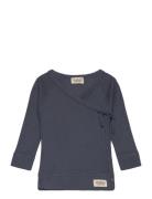 Tut Wrap Ls Tops T-shirts Long-sleeved T-shirts Navy MarMar Copenhagen