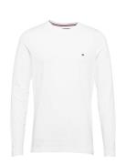 Stretch Slim Fit Long Sleeve Tee Tops T-shirts Long-sleeved White Tomm...