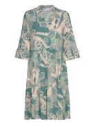 Edasz Dress Polvipituinen Mekko Green Saint Tropez