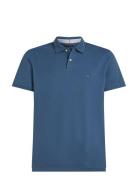 1985 Regular Polo Tops Polos Short-sleeved Blue Tommy Hilfiger