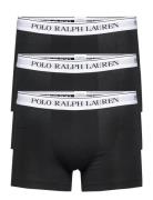Classic Stretch-Cotton Trunk 3-Pack Bokserit Black Polo Ralph Lauren U...