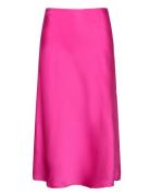 Yaspastella Hw Midi Skirt - Ca Polvipituinen Hame Pink YAS