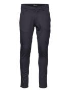 Tofrederic Bottoms Trousers Chinos Navy Solid