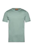 Perry Crunch O-Ss Tee Tops T-shirts Short-sleeved Green Mos Mosh Galle...