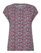 Frseen Tee 1 Tops T-shirts & Tops Short-sleeved Multi/patterned Fransa