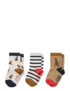 Silas Socks 3-Pack Sukat Multi/patterned Liewood