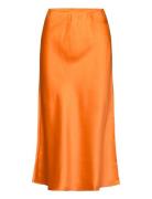 Cc Heart Skyler Sateen Skirt Polvipituinen Hame Orange Coster Copenhag...