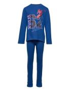 Long Pyjamas Pyjamasetti Pyjama Blue Spider-man